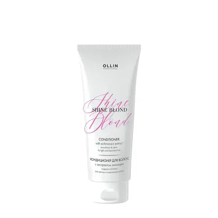 OLLIN PROFESSIONAL Кондиционер с экстрактом эхинацеи / Ollin Shine Blond 200 мл - 1
