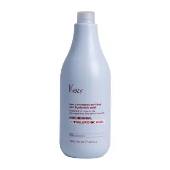 Шампунь для восстановления слабых и поврежденных волос / I am MACADAMIA + HYALURONIC ACID 1000 мл