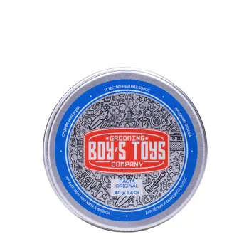 Паста для укладки волос средней фиксации с низким уровнем блеска / Boy s Toys Original 40 мл