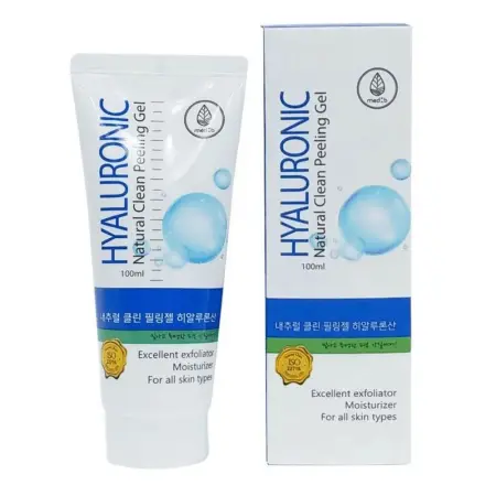 MED:B Гель-скатка с гиалуроновой кислотой / Med B Natural Clean Peeling Gel Hyaluronic Acid 100 мл - 2