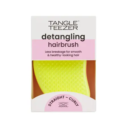 TANGLE TEEZER Расческа для волос / The Original Salmon Pink & Hyper Yellow - 10