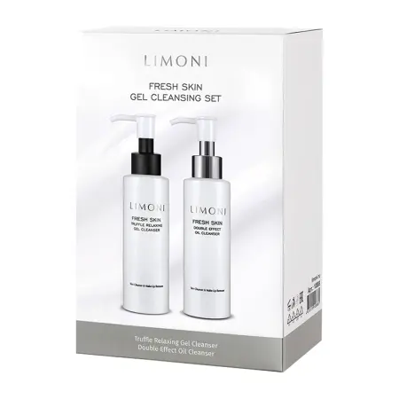 LIMONI Набор для очищения кожи (гель 120 мл, масло 120 мл) Fresh Skin Gel Cleansing Set - 1