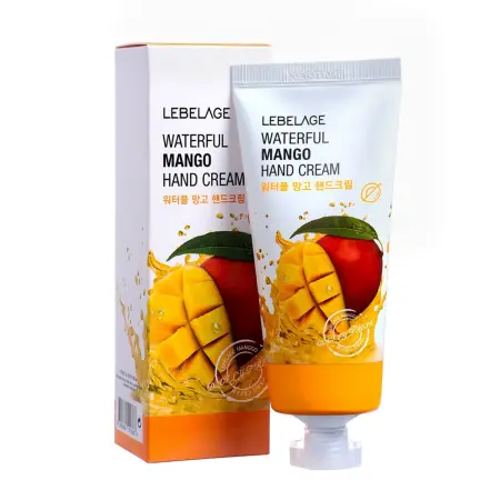 LEBELAGE Крем увлажняющий для рук с экстрактом манго / Lebelage Waterful Mango Hand Cream 100 мл - 2
