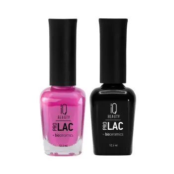 IQ BEAUTY 019 лак для ногтей укрепляющий с биокерамикой / Nail polish PROLAC + bioceramics 12.5 мл, фото 4