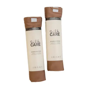 SILK CARE Полотенце шелковое для волос и тела шоколадное 120х60 см / Silk Care, фото 3