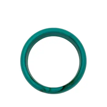 IWOU PROFESSIONAL Браслет-обод широкий пластиковый круглый тиффани, фото 2
