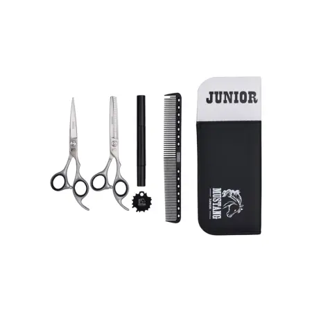 MUSTANG PROFESSIONAL (США) Набор ножниц Mustang Junior NJ01 5,5 дюйм - 4