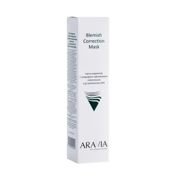 ARAVIA Professional Маска-корректор против несовершенств с хлорофилл-каротиновым комплексом и Д-пантенолом 3% / Blemish Correction Mask 100 мл, фото 4