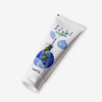MED:B Пенка для умывания с пищевой содой и черникой / Med B Blueberry Soda Foam 100 мл, фото 2