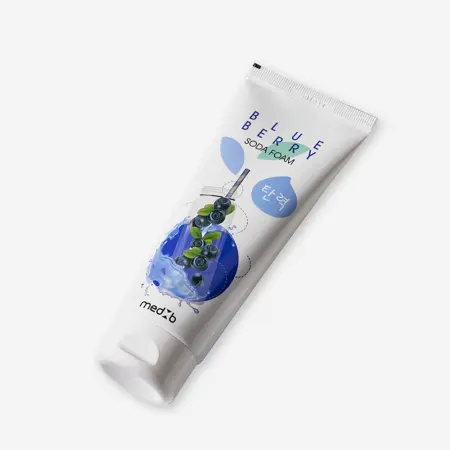 MED:B Пенка для умывания с пищевой содой и черникой / Med B Blueberry Soda Foam 100 мл - 2