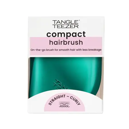 TANGLE TEEZER Расческа для волос / Compact Styler Green Jungle - 7