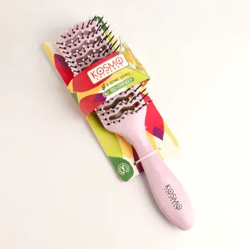 KOSMO SHTUCHKI Расчёска прямоугольная продувная, фиолетовая / KOSMO SHTUCHKI, фото 2