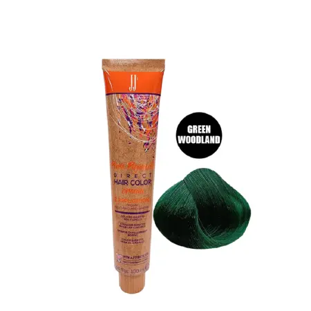 JJ Краситель прямого действия зеленый лес / Green woodland Direct color 100 мл - 1